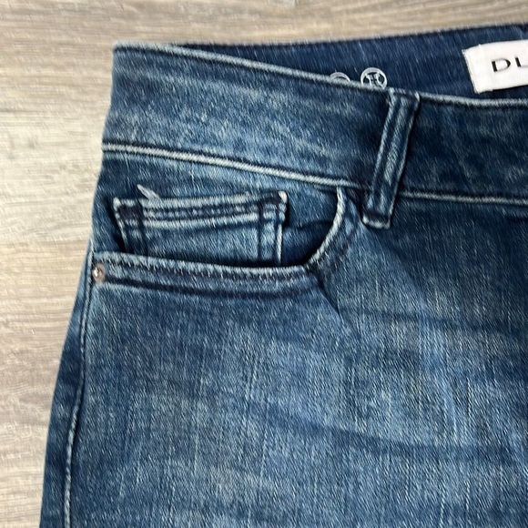 DL1961 Florence Instasculpt Cropped Jeans, Dark wash, sz 27 - Picture 4 of 11